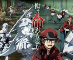 انمي Hataraku Saibou Black الحلقة 4