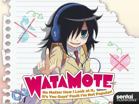 انمي واتاموتي WataMote الحلقة 12 والاخيرة مترجم