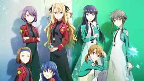 انمي التلميذ المتخلف في ثانوية السحر الحلقة 13 والاخيرة مترجم Mahouka Koukou no Yuutousei