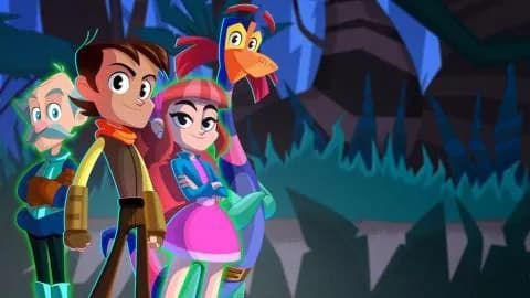 انمي الرحلة الأسطورية الحلقة 4 مدبلجة : ‏معًا ننقذ العالم موسم الاول