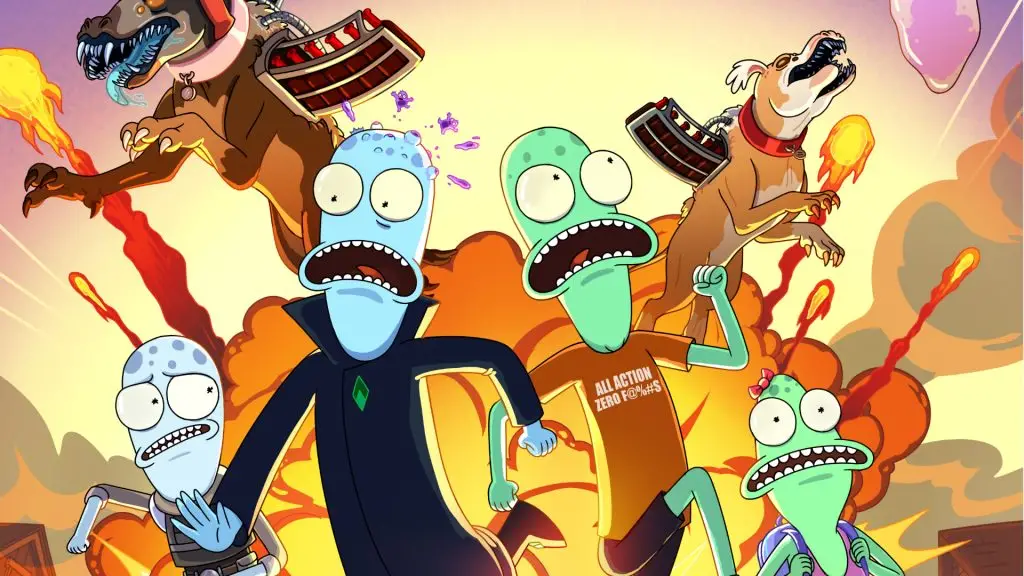 انمي سولر اوبستس Solar Opposites الموسم الثاني الحلقة 2