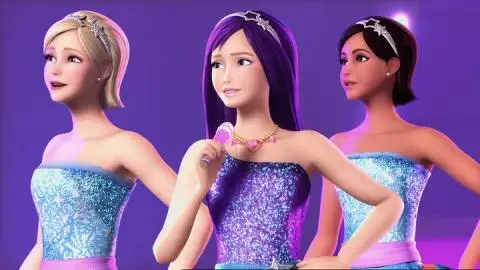 فيلم باربي  Barbie: The Princess & the Popstar 2012  مدبلج