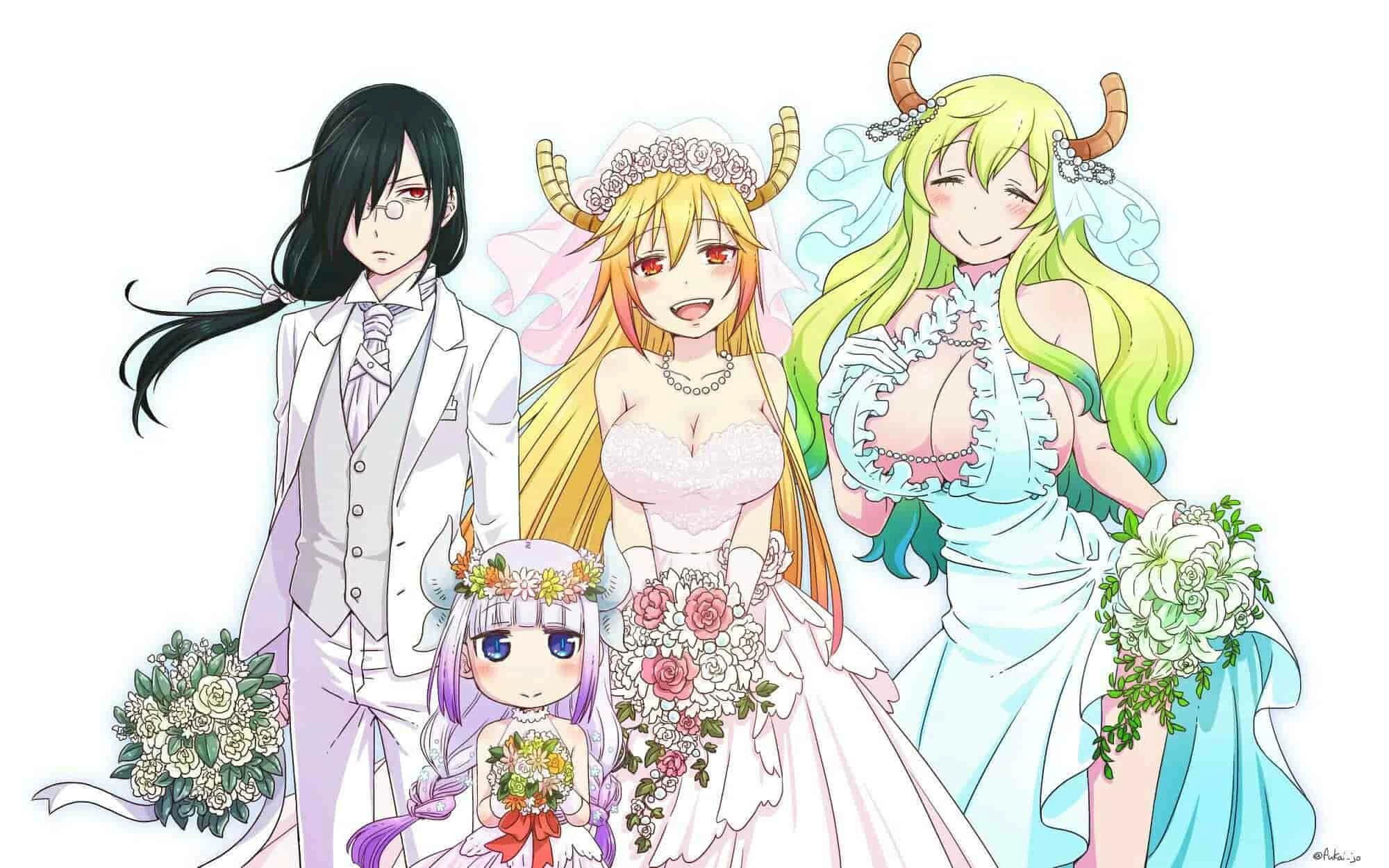 انمي Kobayashi-san Chi no Maid Dragon الموسم الثاني الحلقة 2