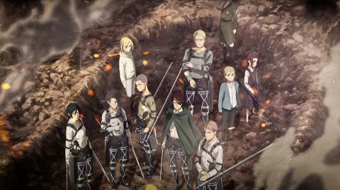 انمي هجوم العمالقة الحلقة 1 مدبلج عربي